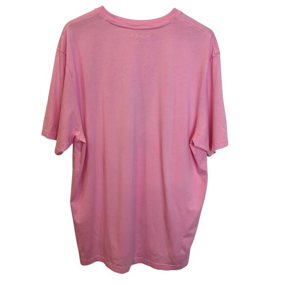Psycho Bunny T-Shirt Size 9 3XL Pink Peru Logo Graphic Logo Pima Short Sleeve - Picture 2 of 16